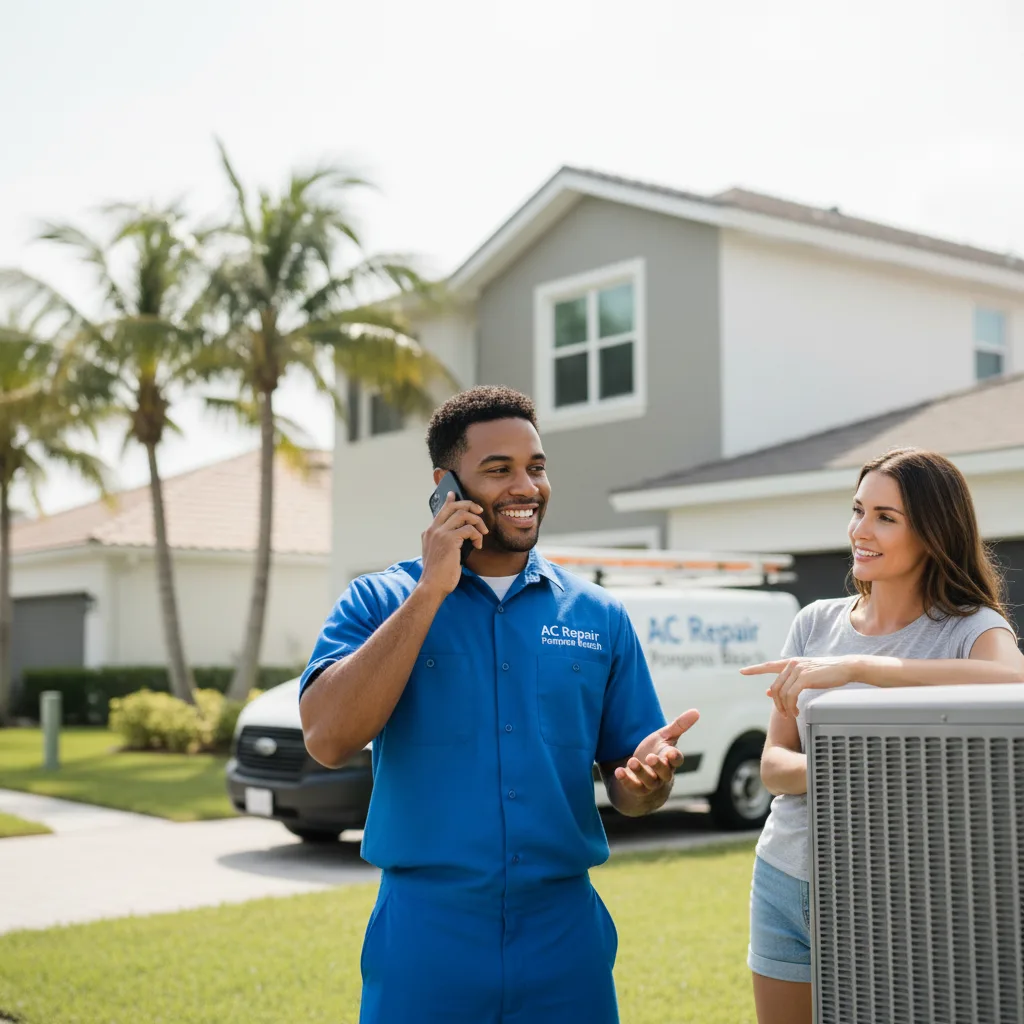 AC Repair Pompano Beach customer support in Chase